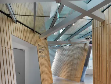 Eingangsbereich der Akademie.
